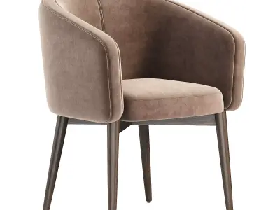 Torino designer chair 3D model