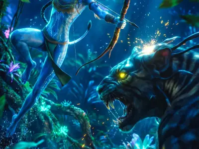 NEYTIRI  AVATAR Navi Female Warrior 3D model