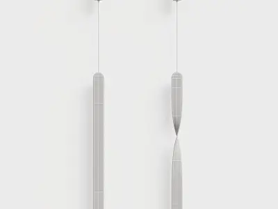 Stix pendant light 3D model