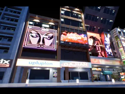 Urban Futurism 3D model