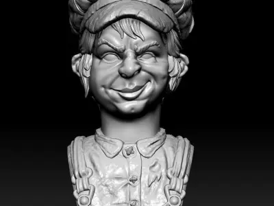 The Street Urchin Free 3D print model