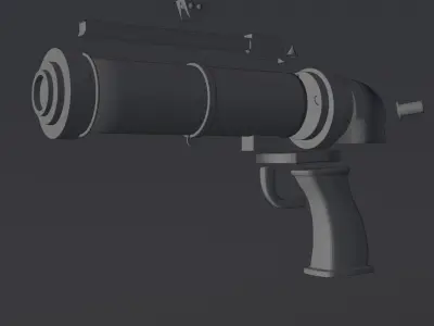 Jinx  Weapon from arcane print model  3D print model