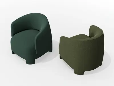 Taru Armchair 3D model
