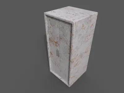 Old Modern Furniture 3D Model Low-poly 3D model purchase