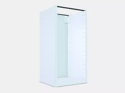 METOD Base cabinet frame 2 Low-poly 3D model