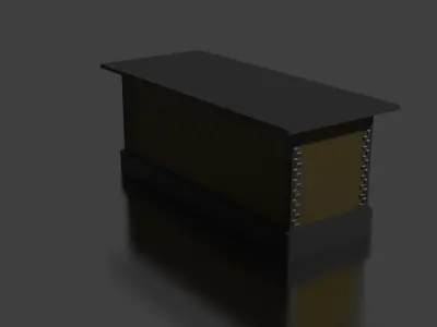city house low-poly Low-poly 3D model purchase