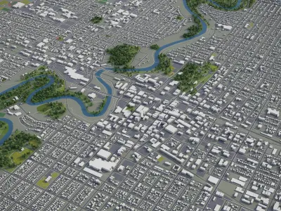 Fargo  Low-poly 3D model