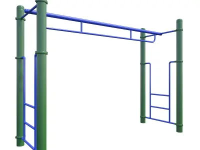 Monkey Bars-009 3D model
