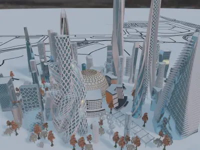 Future City 3D model