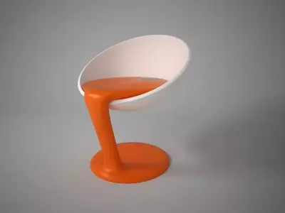 02 MELTHING CHAIR  3D model
