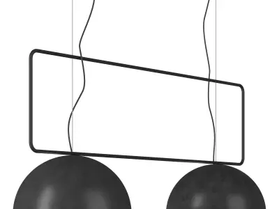 King Dome - Hanging lamp 3D model