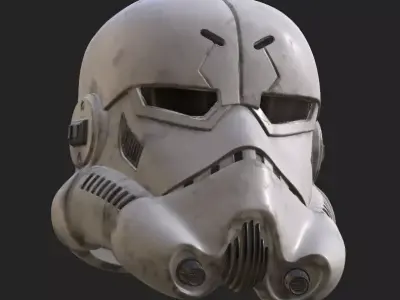 Zuke Full Size Helmet STL Files 3D print model