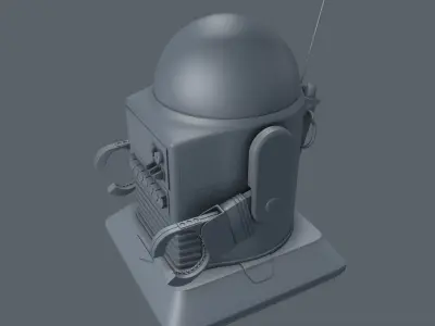 Omnibot RC Action  Robo Custom  3D model