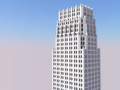 Oak Tower 3D print model