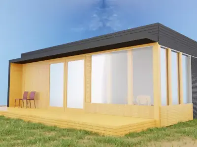 Modern house prefab  3D model