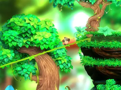 3DRT - 2D Forest pack Low-poly 3D model