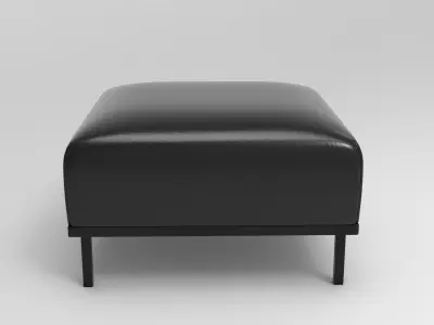 Ago Pouf Low-poly 3D model