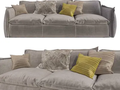 CLOUD SOFA ENRICO CESANA MY HOME COLLECTION  3D model