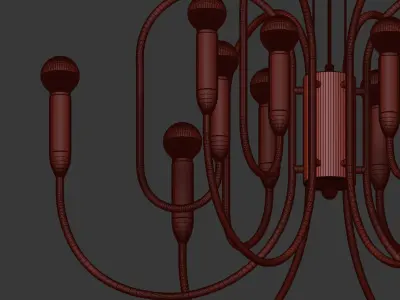 Inspiration Pendant 12 Loft Concept 3D model