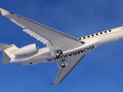  Bombardier Global 7500 Rigged Largest Business Jet 