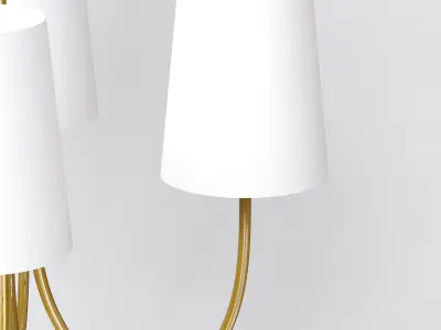 Traditional Chandelier 3D model