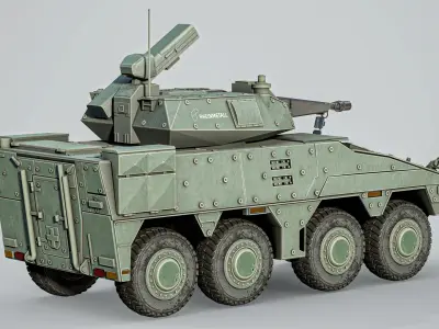  Skyranger 30 Air Defence Tower System Green Camo PBR 