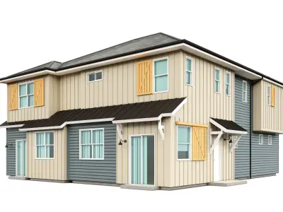 Single Family House-1 3D model