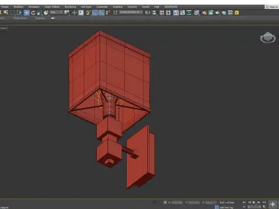  North Arte Lamp Low-poly 3D model