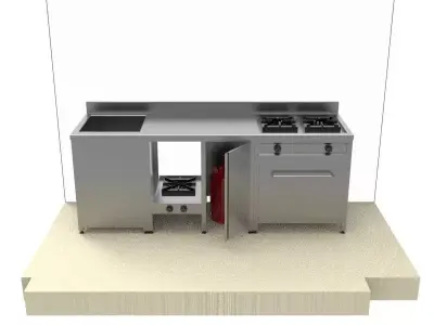 kitchen 61 3D model