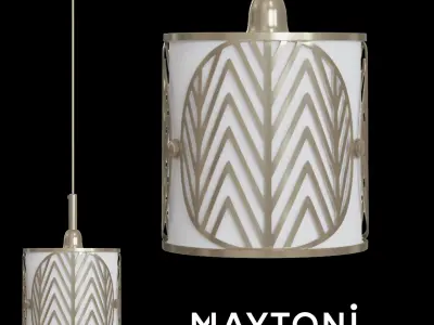 Pendant Leaf H425-PL-01-G Maytoni Classic Free 3D model