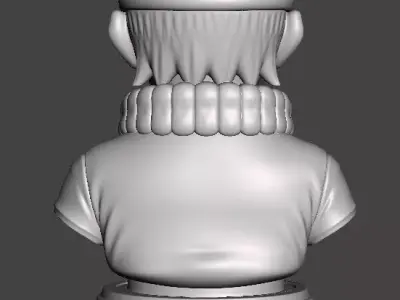 Kid Naruto Uzumaki Bust Free 3D print model