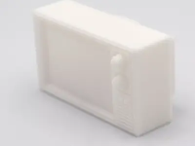 miniature Retro TV  3D print model