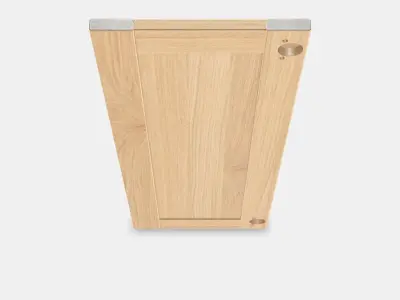 FORSBACKA Door 3 Low-poly 3D model