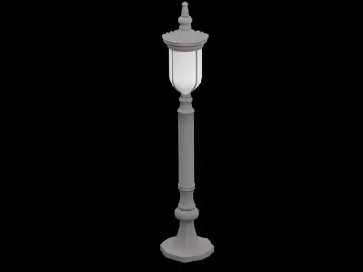 Street Lamp Furniture 3D model purchase