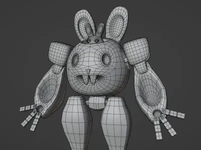 BUNNYBOT the Mecha 3D model