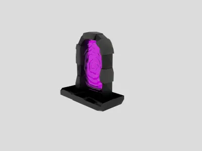 Magical Portal 3D model