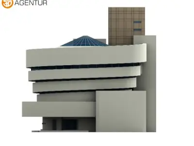 Solomon R Guggenheim Museum 3D model