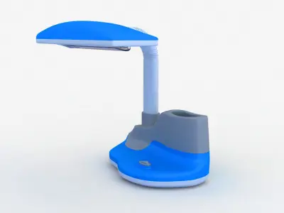 Colored Table Lamp 3D model