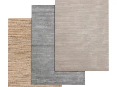 Rug Set 957 3D model