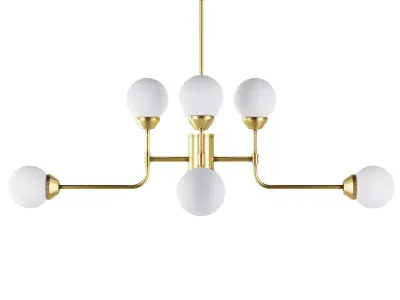 Chandeiler White berries SKU 6272 Free 3D model