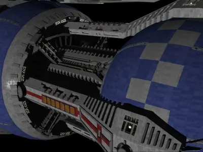 Babylon 5 Spaceship 3D model