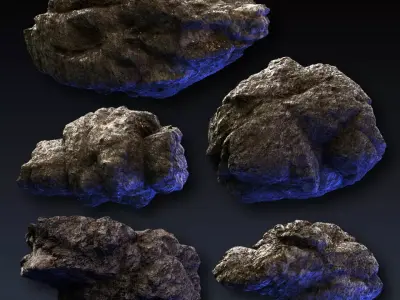 Rock Collection 2 3D model