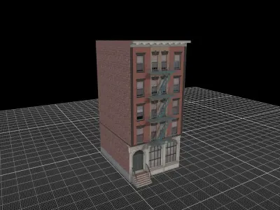 Building Architectural Model 3D model