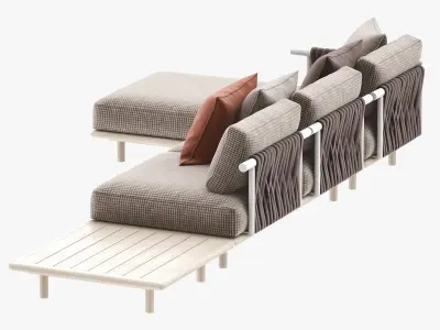 RODA - EDEN Sofa Composition 02 3D model