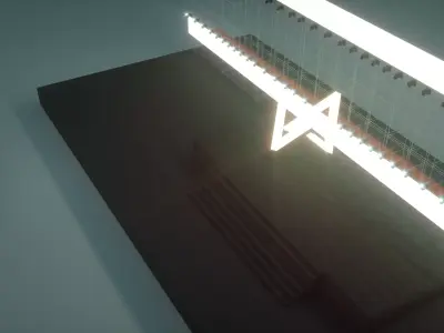 concert scene  3D model