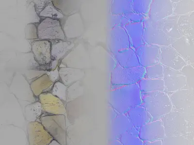 PBR Stone Texture -4K Scanned - photogrammetry 012 Texture