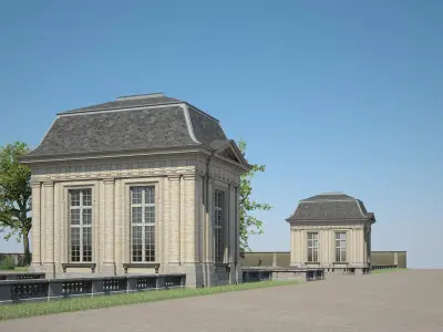 Classical Building I 3D model