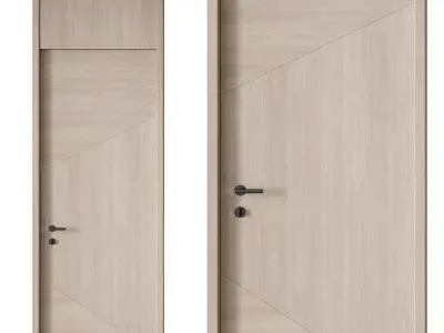 Door set 04 3D model