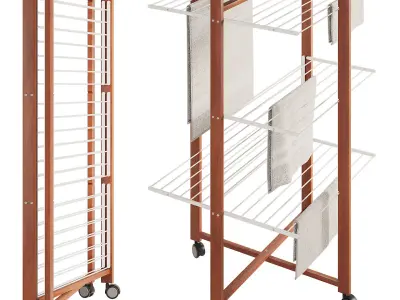 Clothes Airer 01 3D model