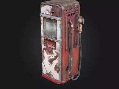 Rusty Memories  A Forgotten Piece of the Past 3D model